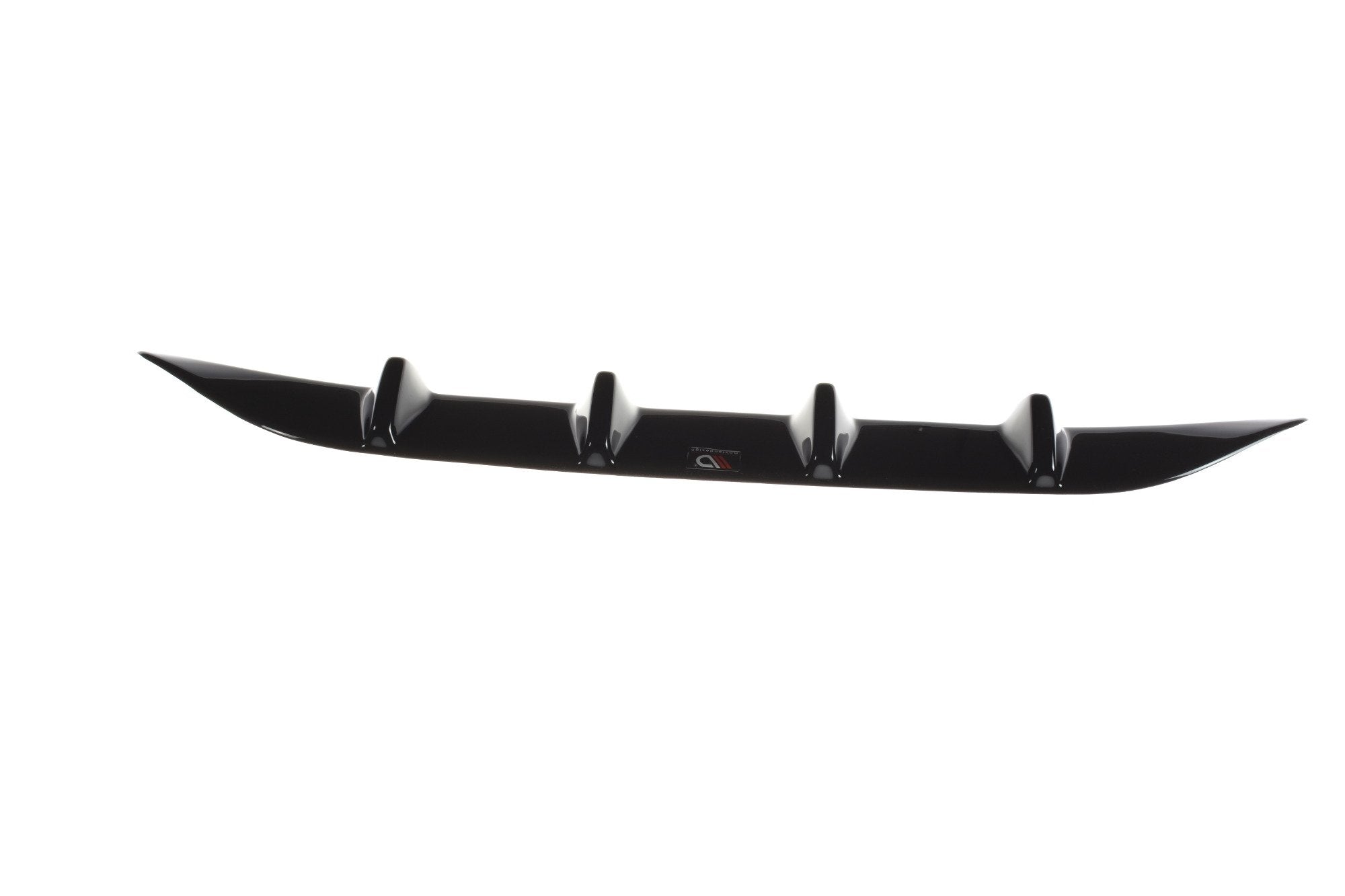 Diffusor Heck Ansatz für MERCEDES- BENZ C-KLASSE W205 COUPE AMG-LINE schwarz matt