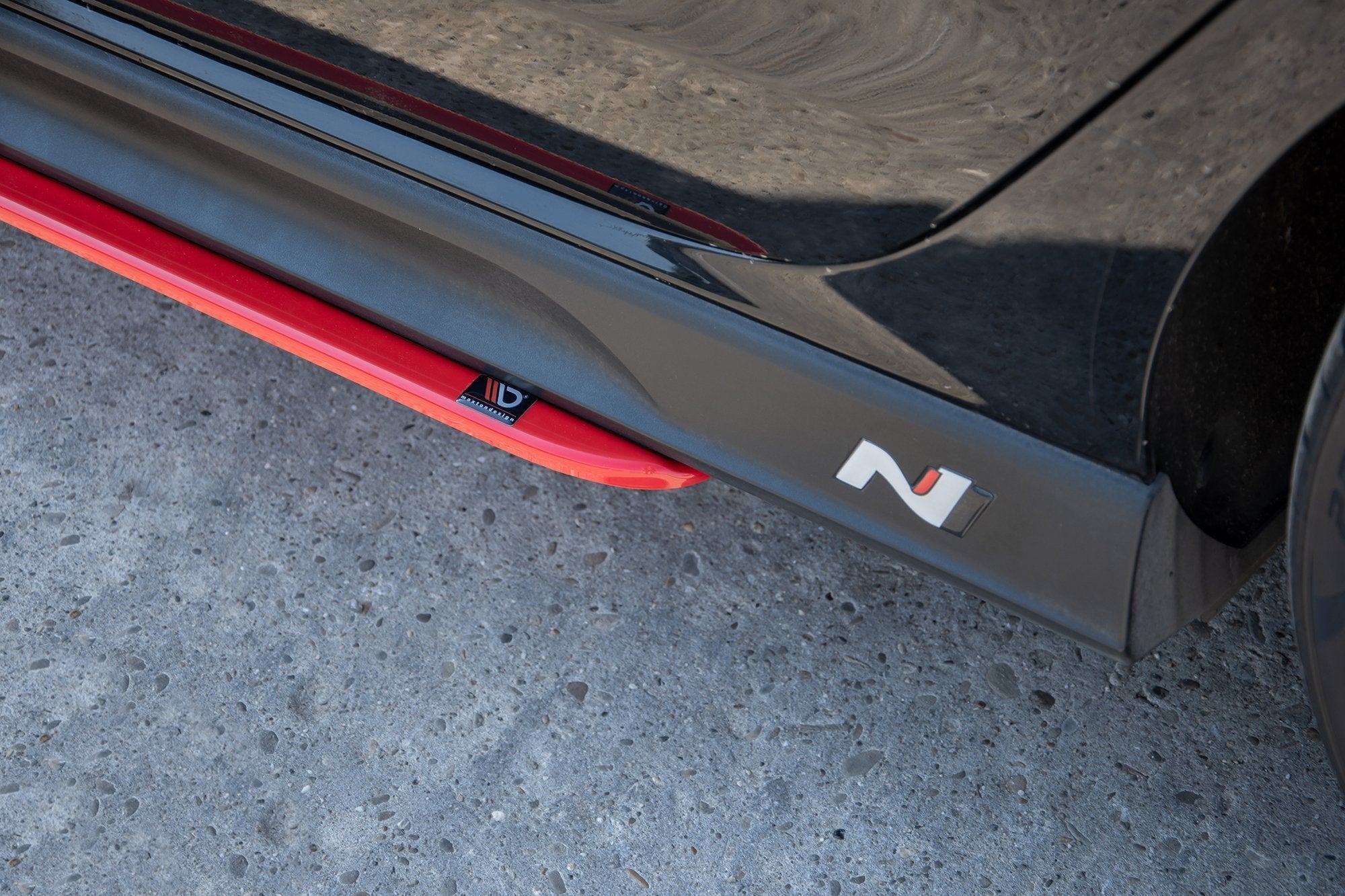 Seitenschweller V2 Ansatz für Hyundai I30 N Mk3