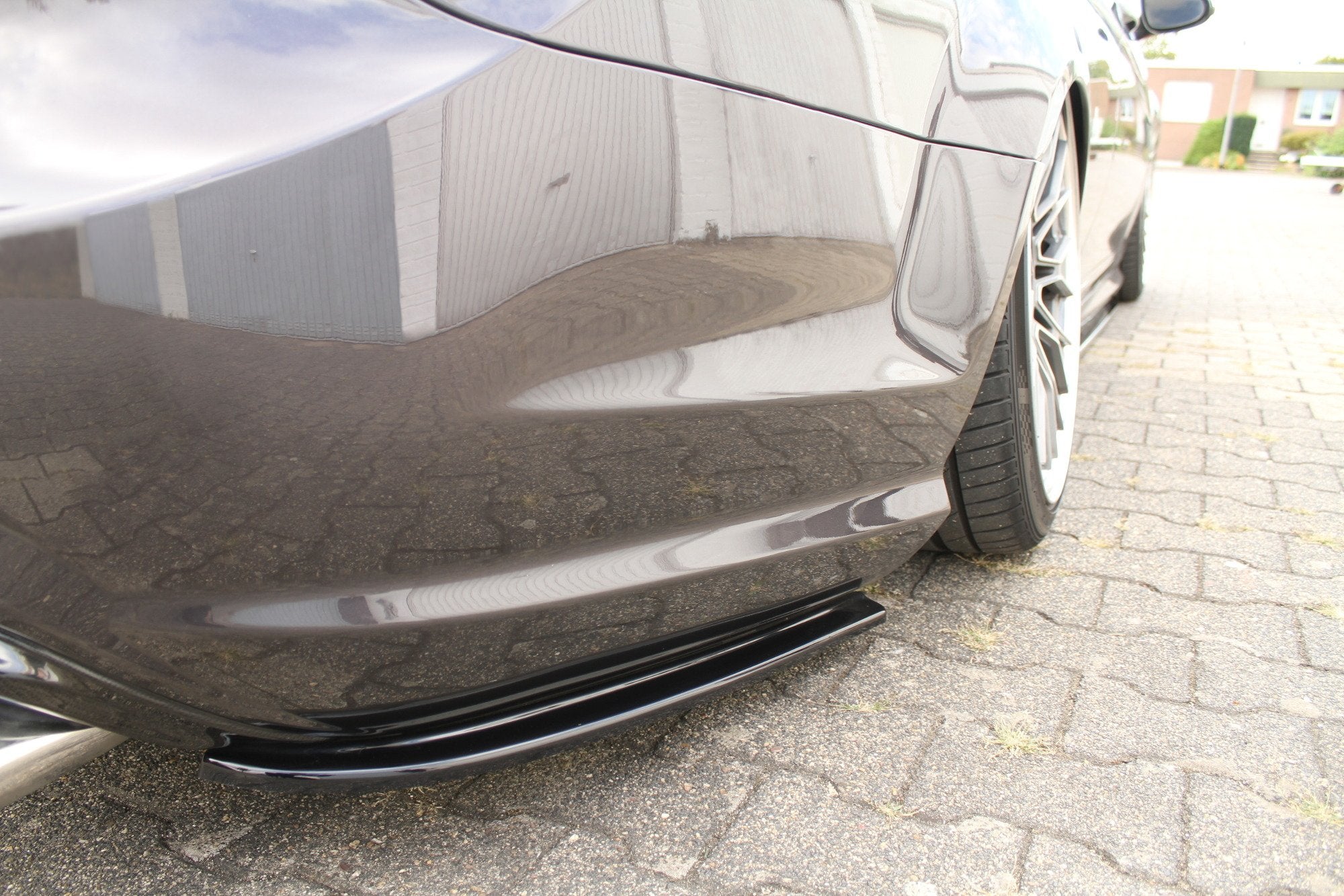 Heck Ansatz Flaps Diffusor für MERCEDES CL 500 C216 AMGLINE