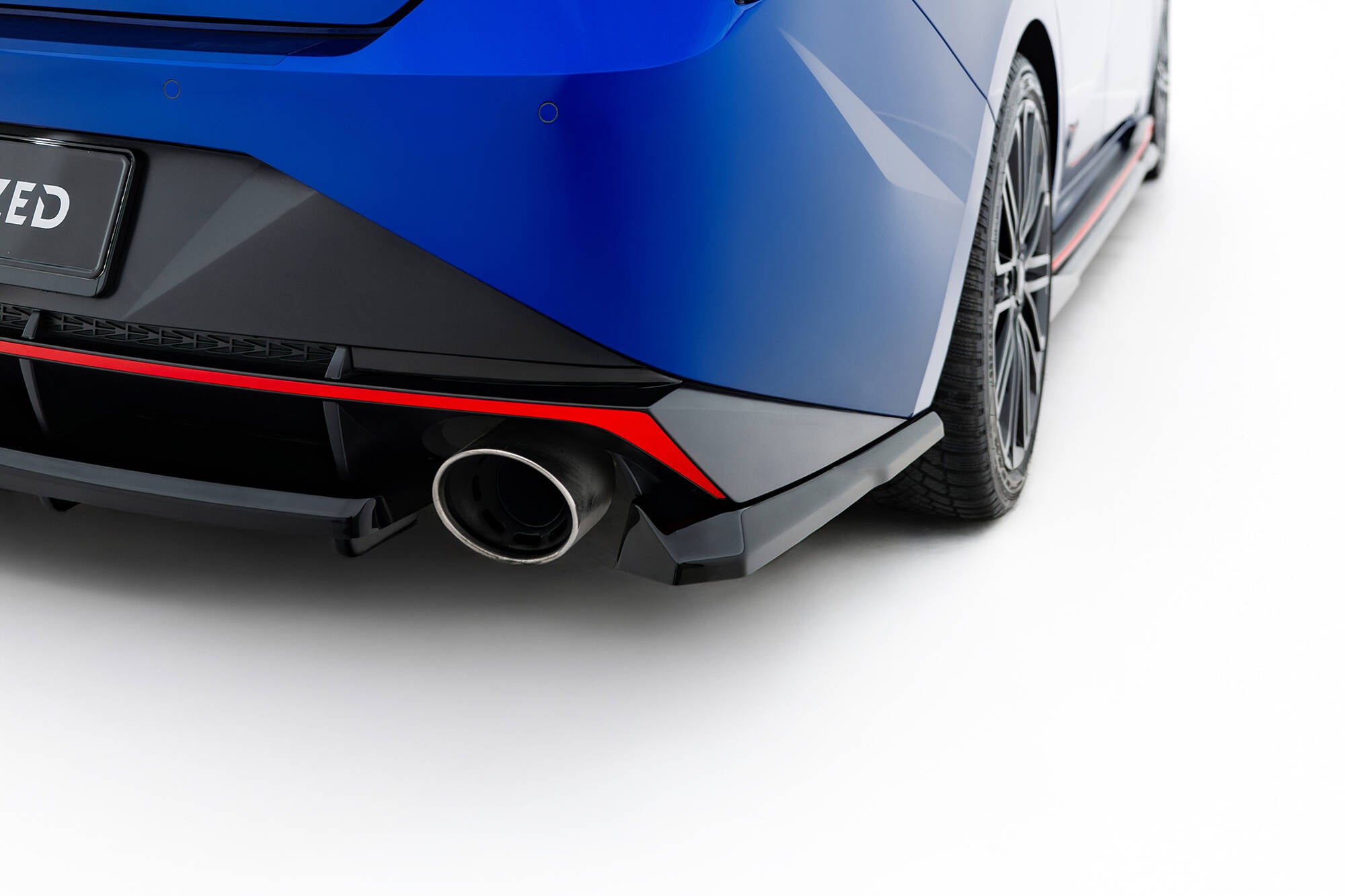 Flaps Heckansatz Flaps Heckansatz für Hyundai Elantra N Mk7