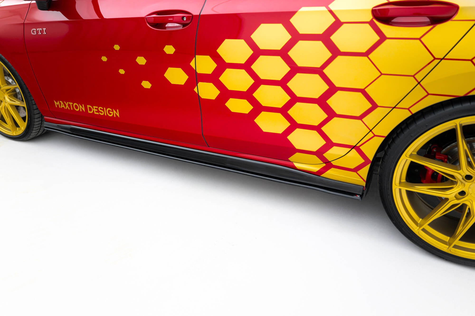 Street Pro Seitenschweller Ansatz für VW Golf GTI Clubsport Mk8 Facelift