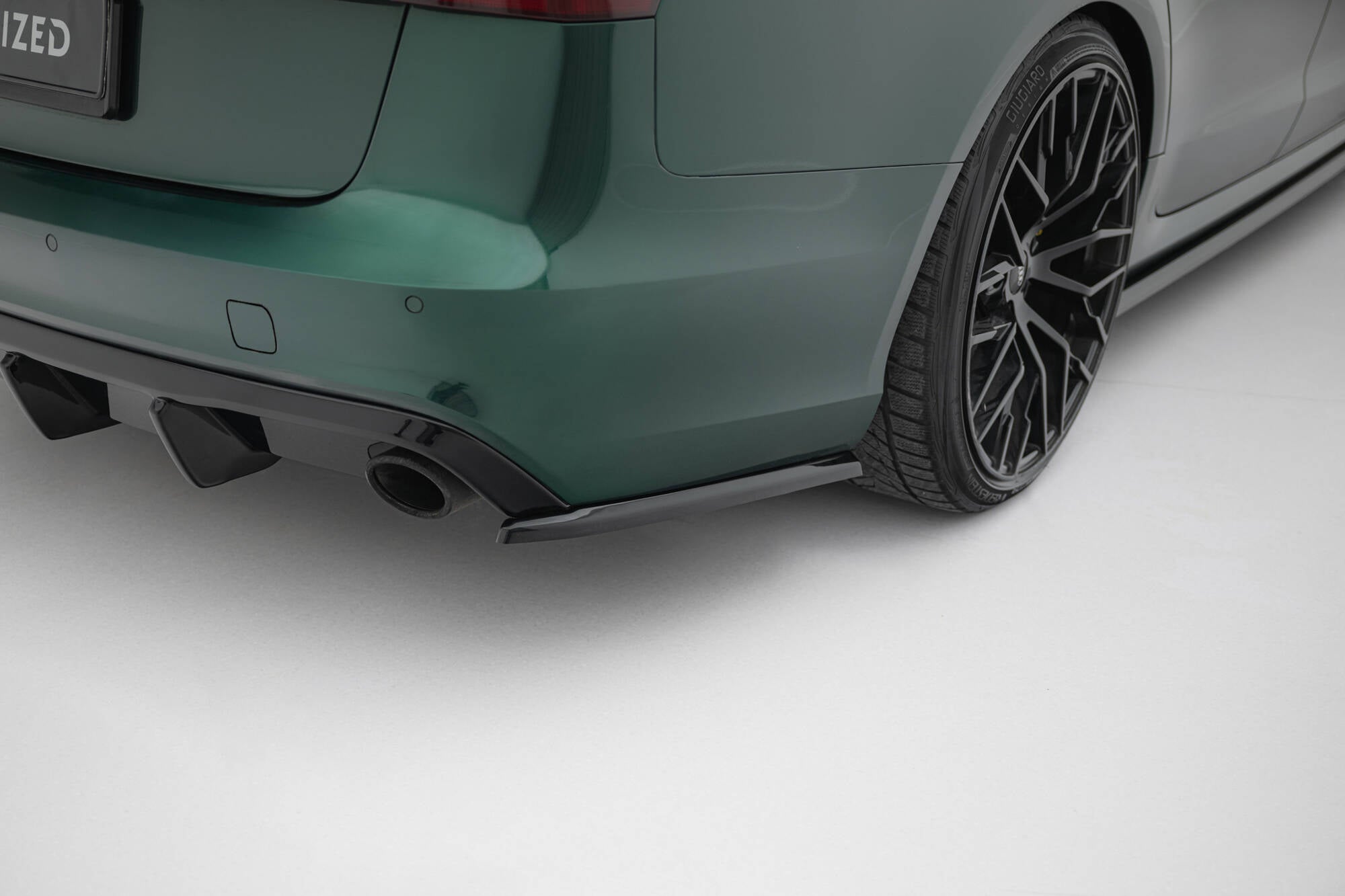 Flaps V3 Heckansatz Flaps Heckansatz für Audi A6 S-line Avant C7