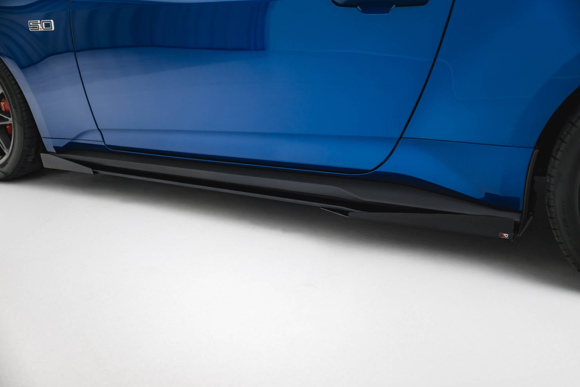 Street Pro Seitenschweller Ansatz + Flaps für Ford Mustang GT Mk7
