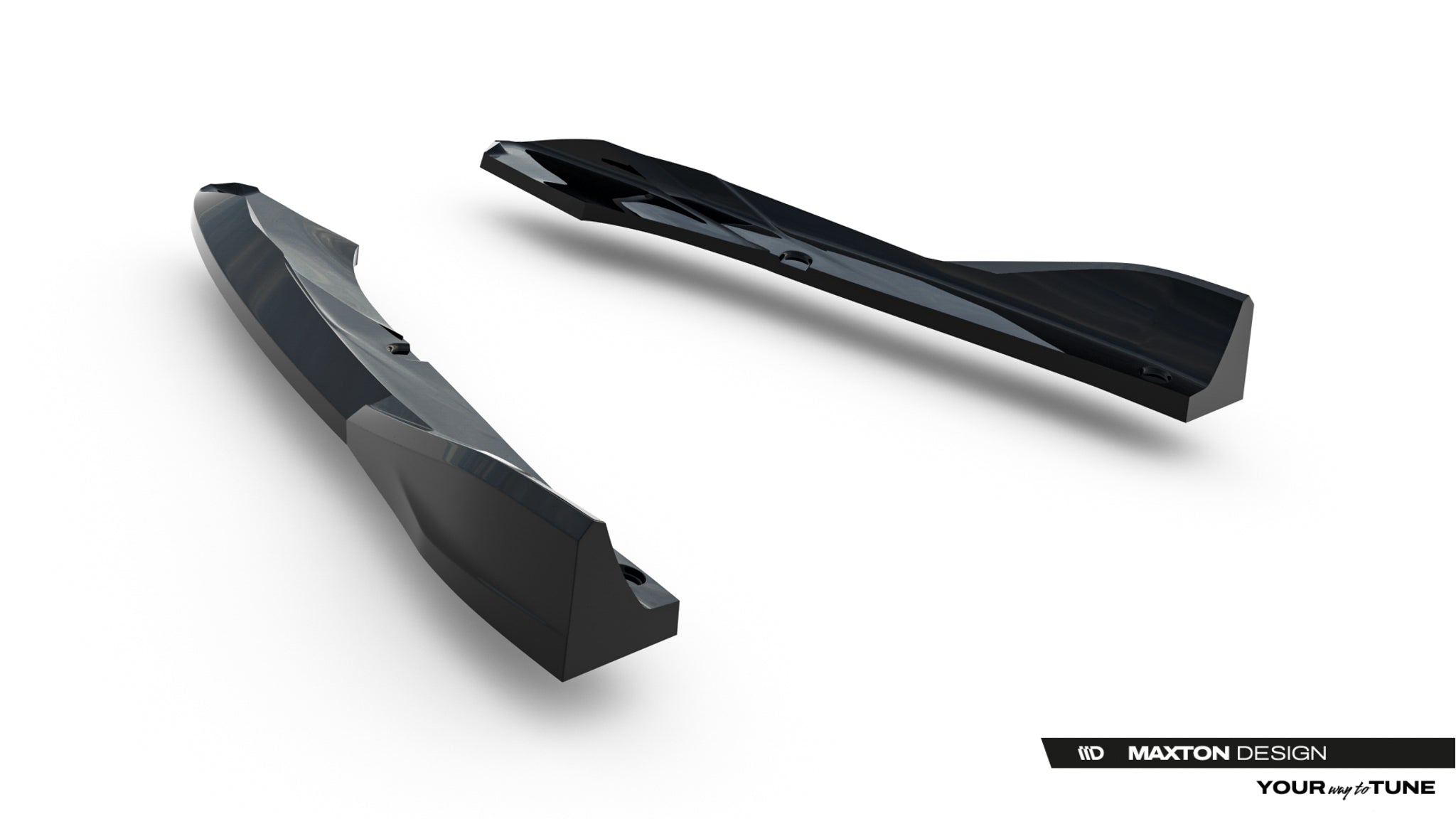 Heck Ansatz Flaps Diffusor V6 für Cupra Leon ST Mk1 Facelift