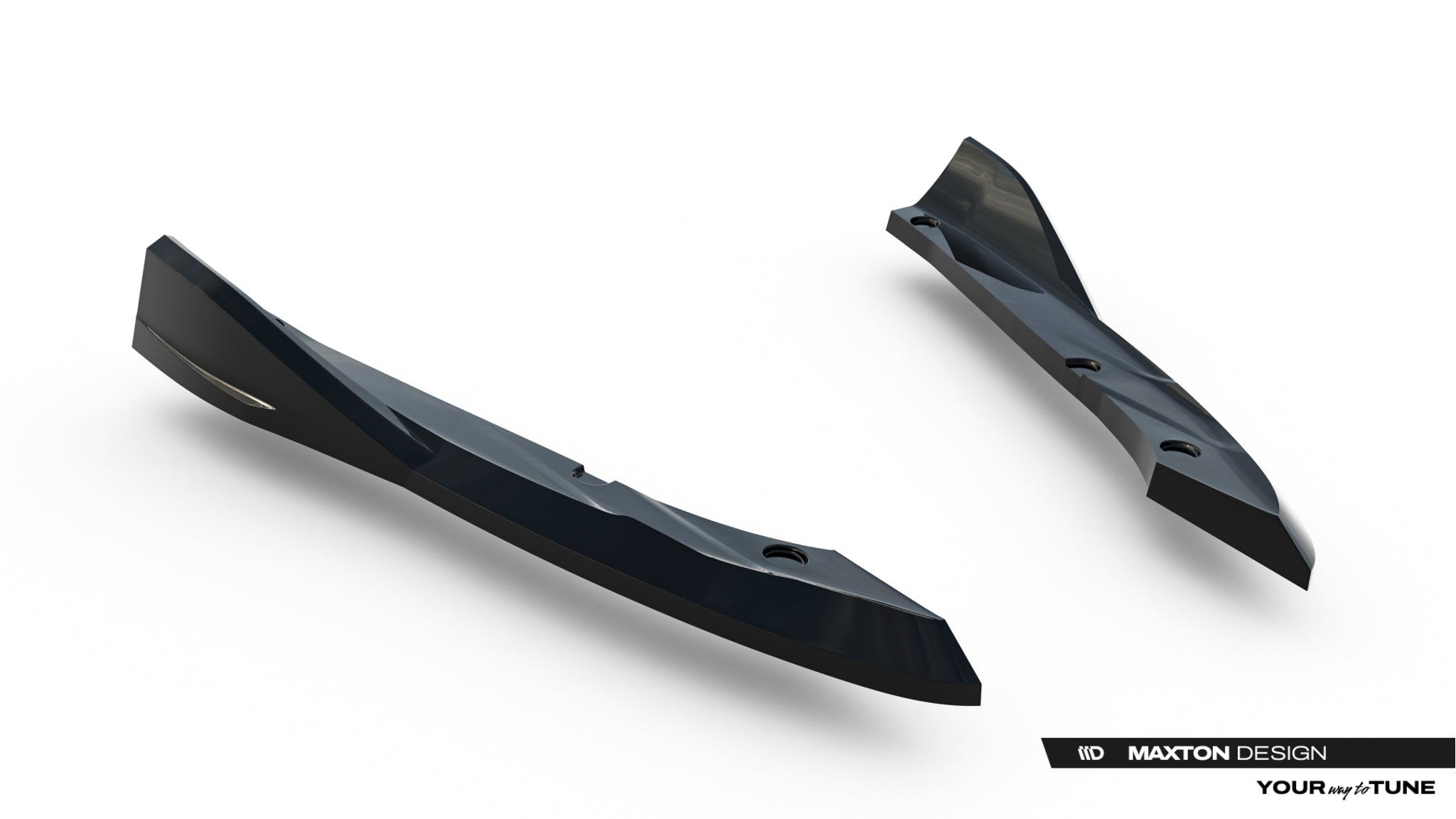 Heck Ansatz Flaps Diffusor V3 für Cupra Leon ST Mk1 Facelift