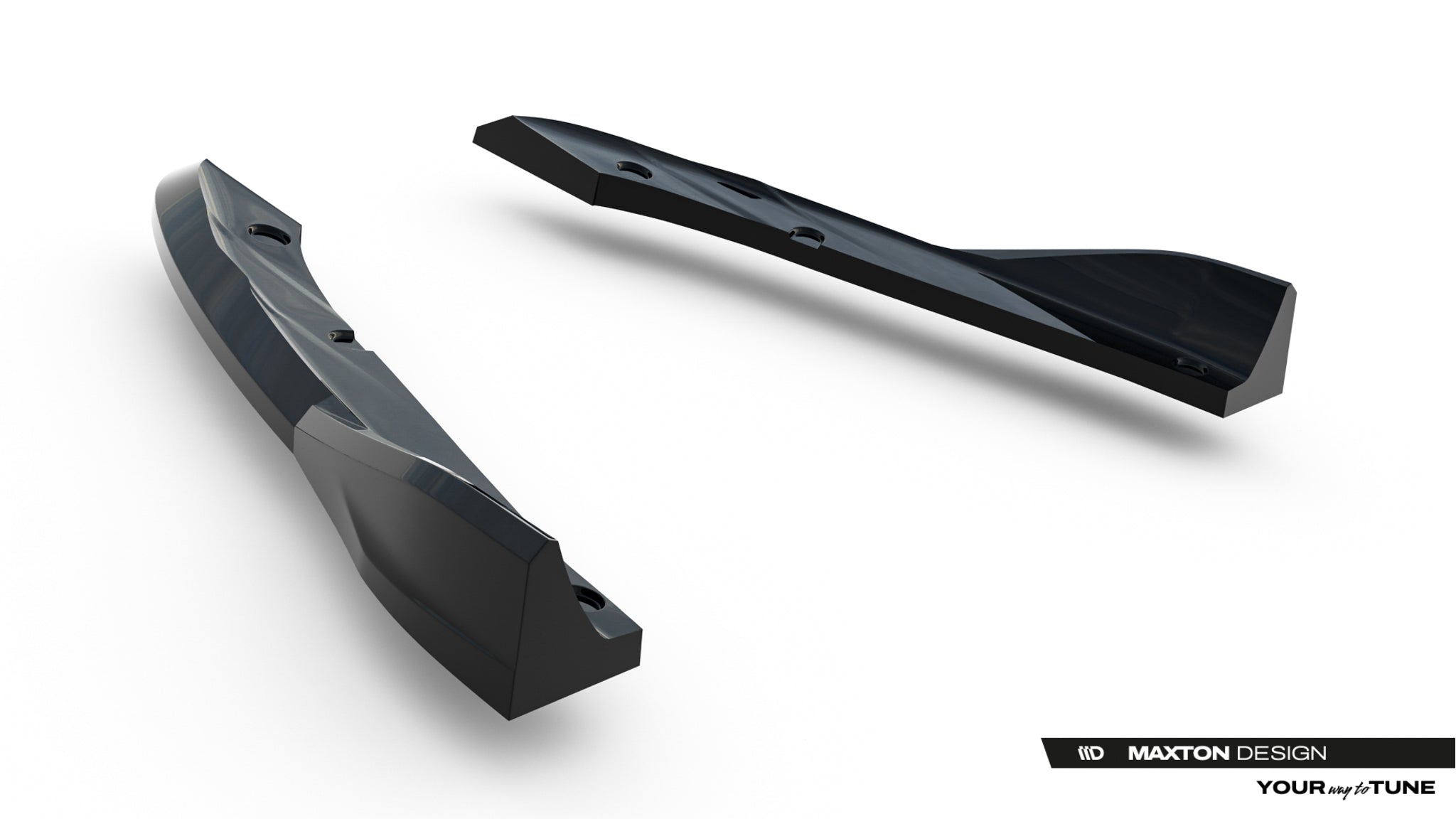 Heck Ansatz Flaps Diffusor V3 für Cupra Leon ST Mk1 Facelift
