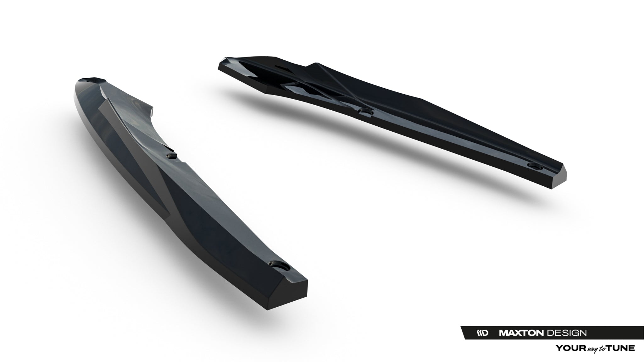 Heck Ansatz Flaps Diffusor V5 für Cupra Leon ST Mk1 Facelift