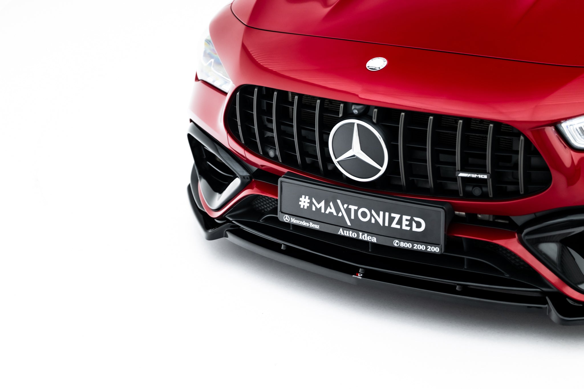 Frontlippe V5 für Mercedes-AMG CLA 45 Aero C118
