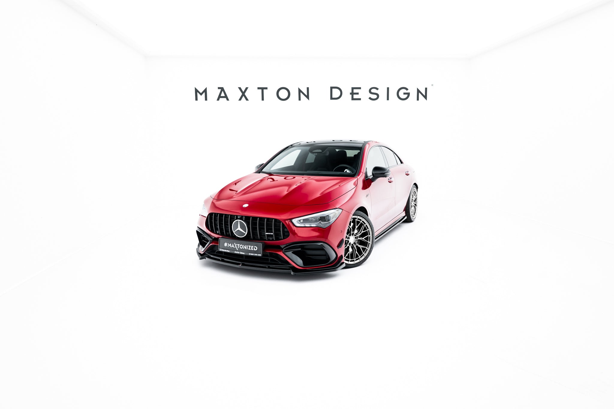 Frontlippe V5 für Mercedes-AMG CLA 45 Aero C118