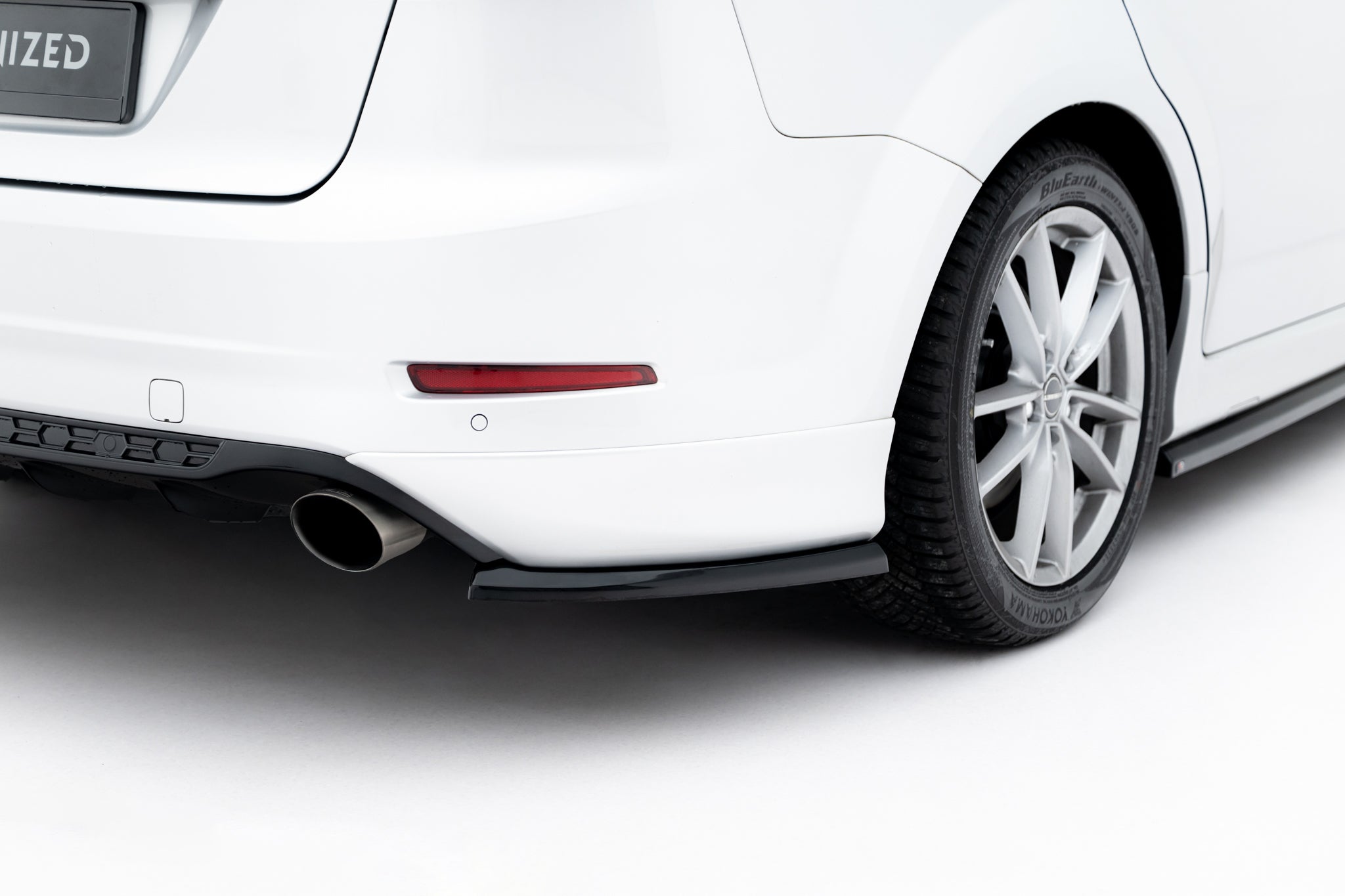 Heck Ansatz Flaps Diffusor für Ford Mondeo ST-Line Limousine Mk4 Facelift