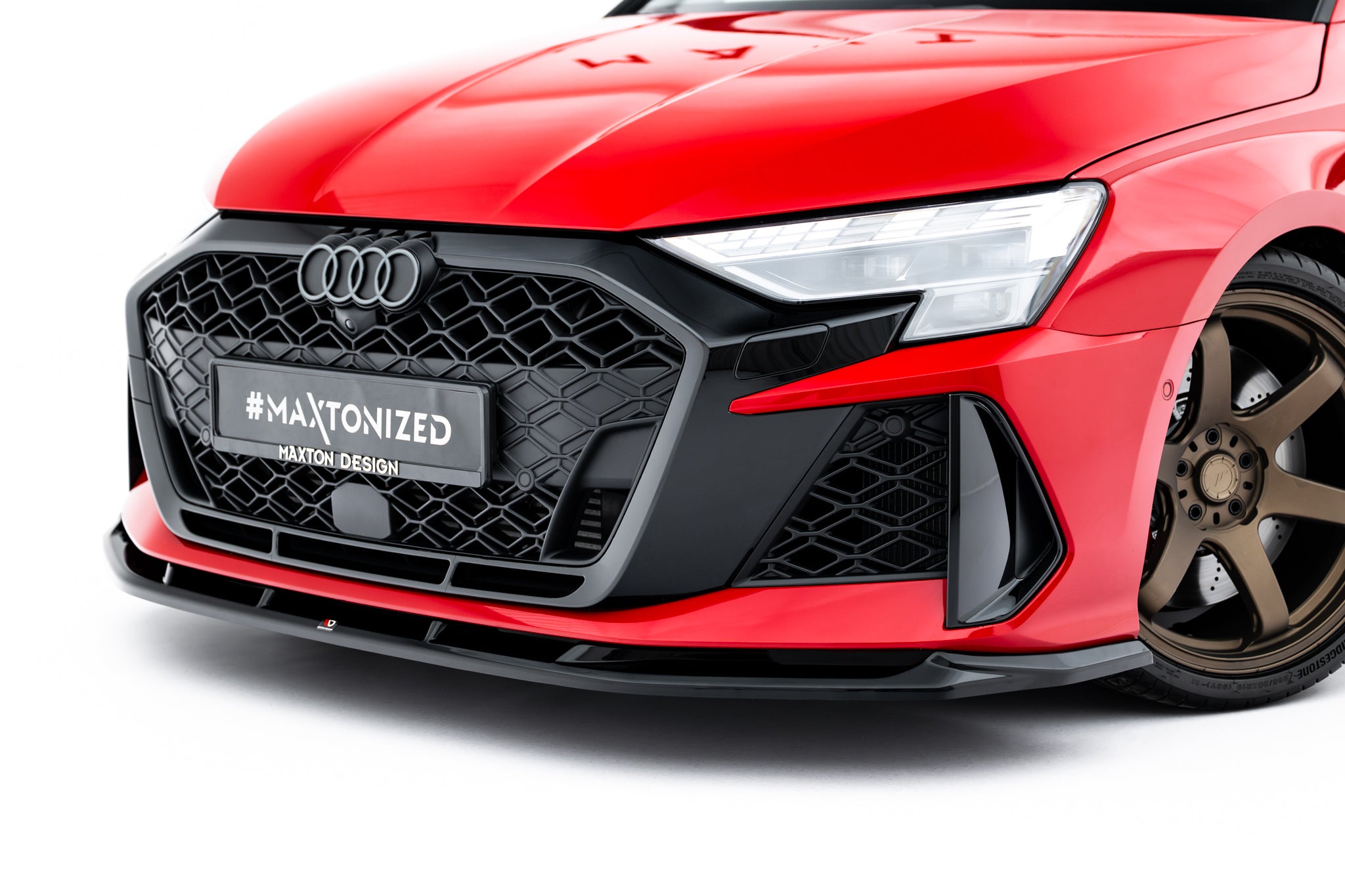 Frontlippe V1 für Audi RS3 Limousine 8Y Facelift