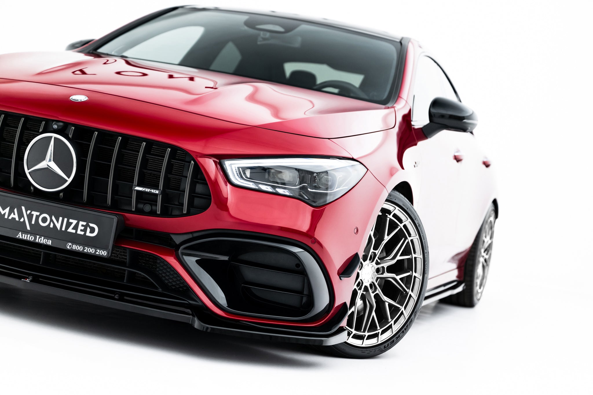 Frontlippe V5 für Mercedes-AMG CLA 45 Aero C118