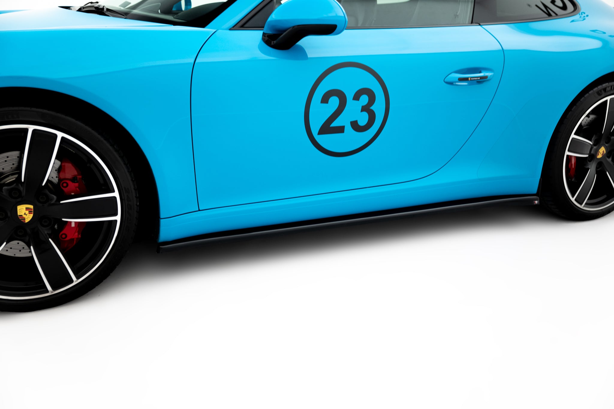 Seitenschweller Ansatz für Porsche 911 Carrera 991 Facelift