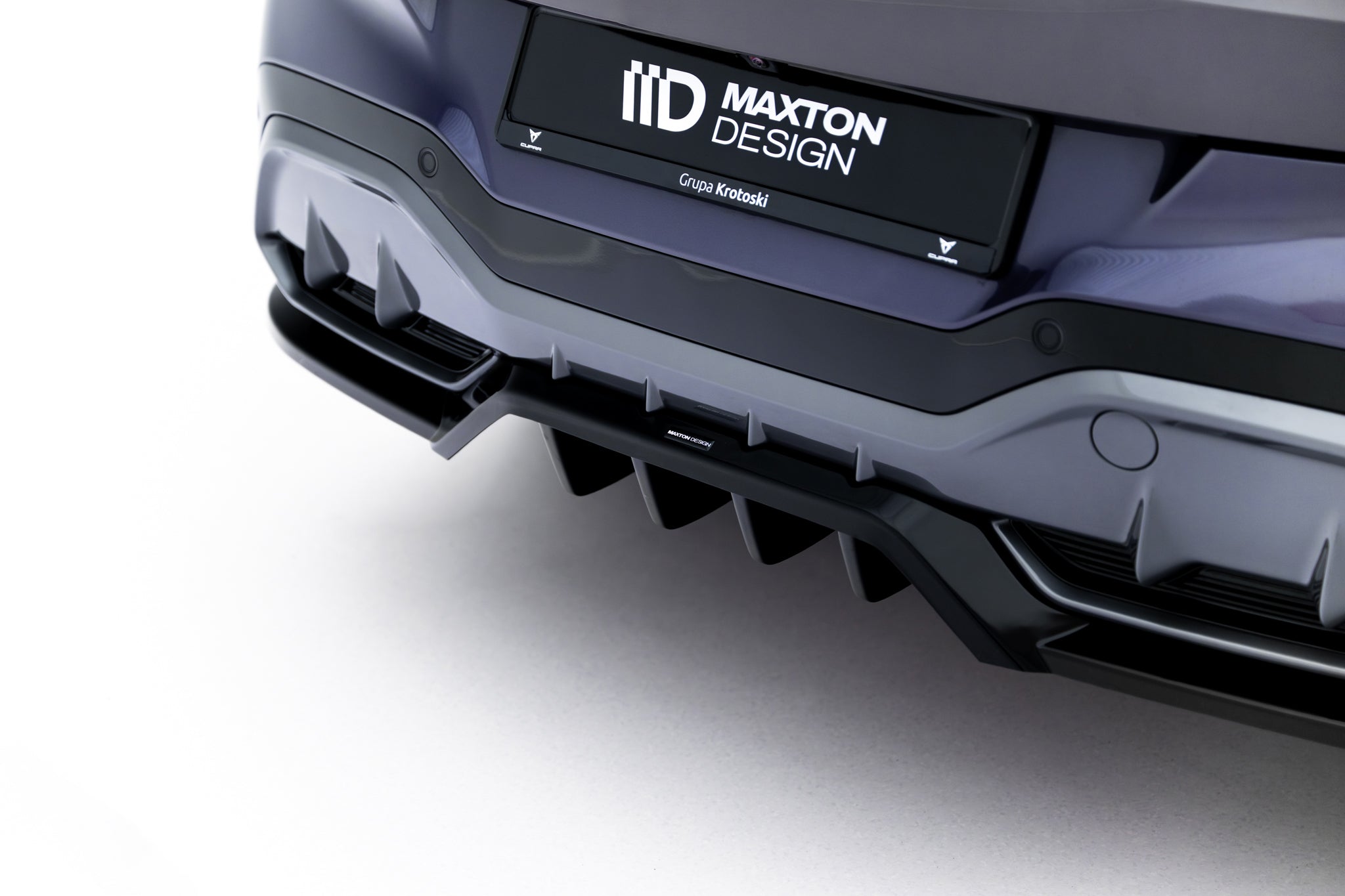 Mittlerer Cup Diffusor V2 DTM Look Heck Ansatz für Cupra Terramar Mk1