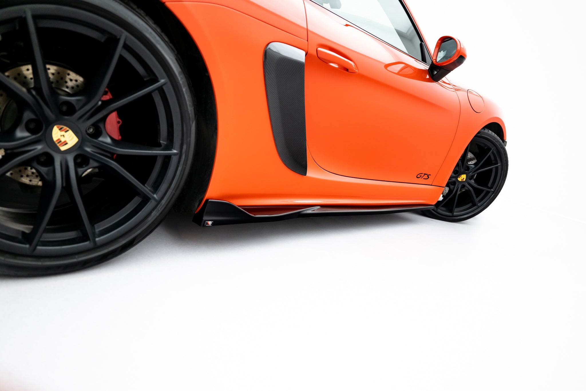 Seitenschweller V2 Ansatz für Porsche 718 Cayman GTS 982c