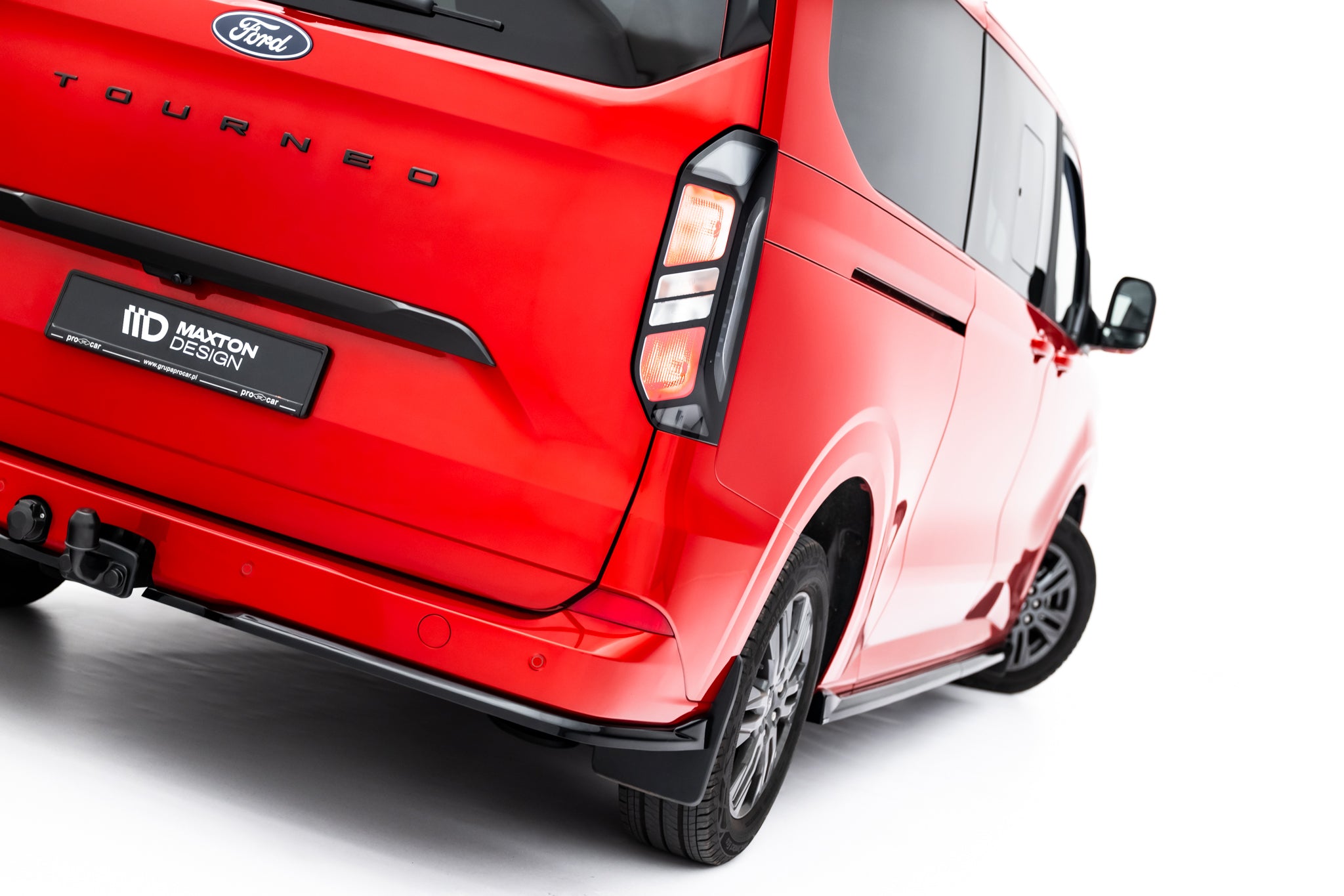 Heck Ansatz Flaps Diffusor für Ford Transit Custom / Tourneo Custom Mk2