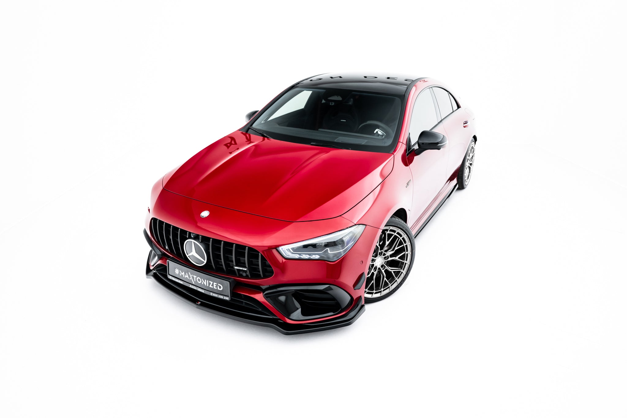 Frontlippe V4 für Mercedes-AMG CLA 45 Aero C118