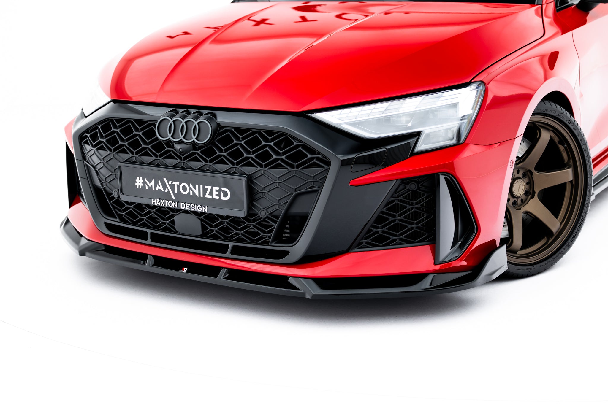 Frontlippe V3 für Audi RS3 Limousine 8Y Facelift