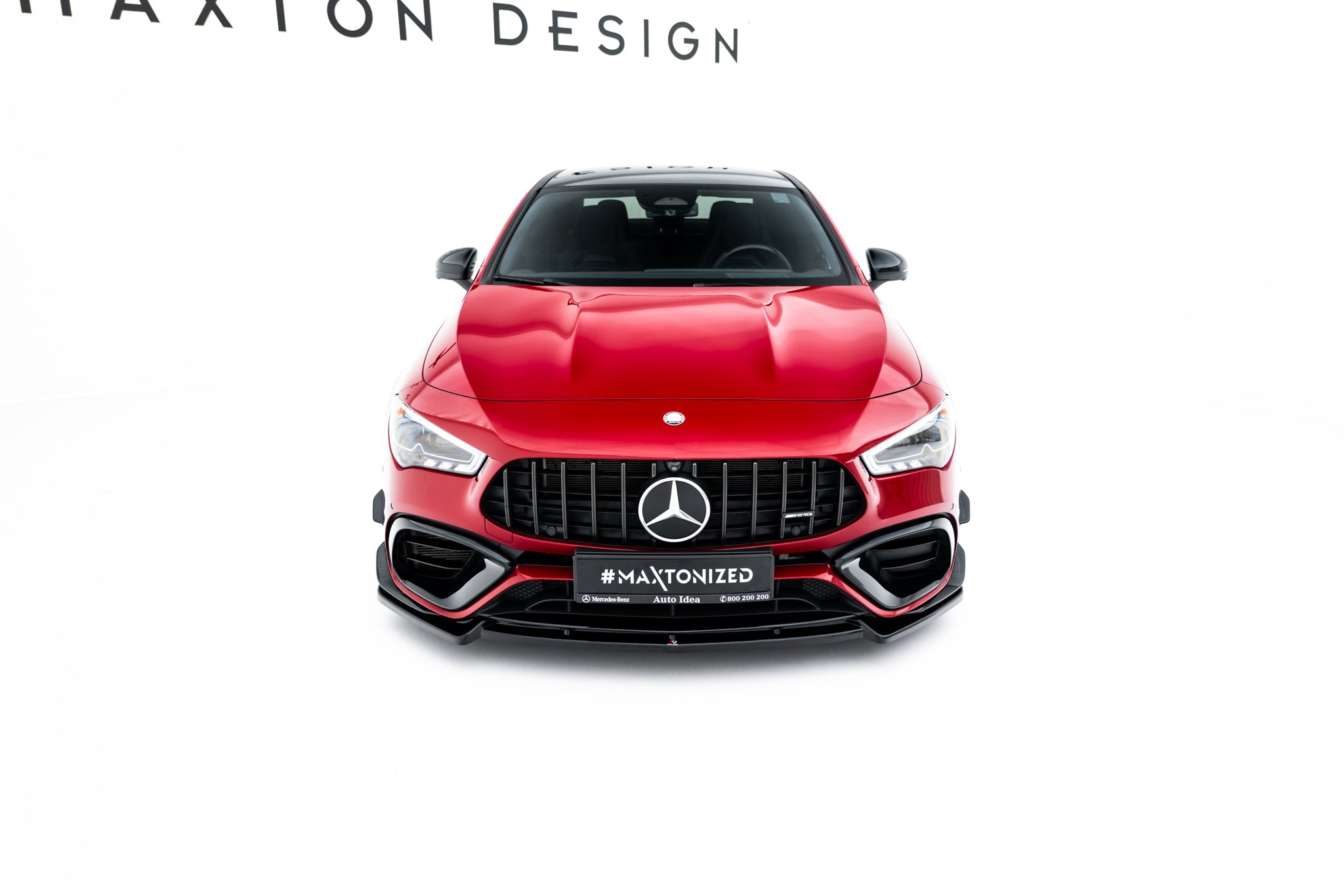 Frontlippe V5 für Mercedes-AMG CLA 45 Aero C118