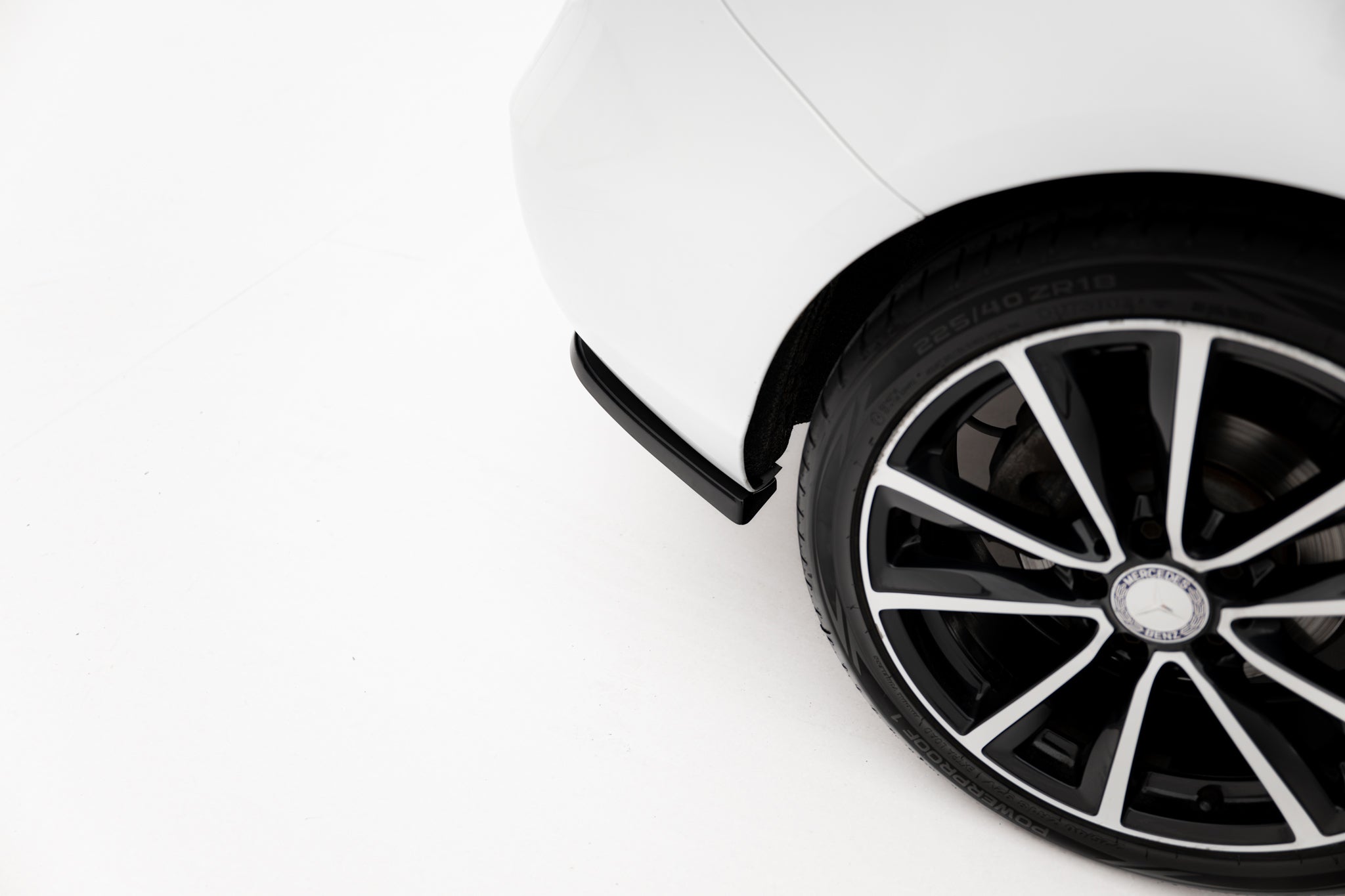 Heck Ansatz Flaps Diffusor für Mercedes-Benz B W246