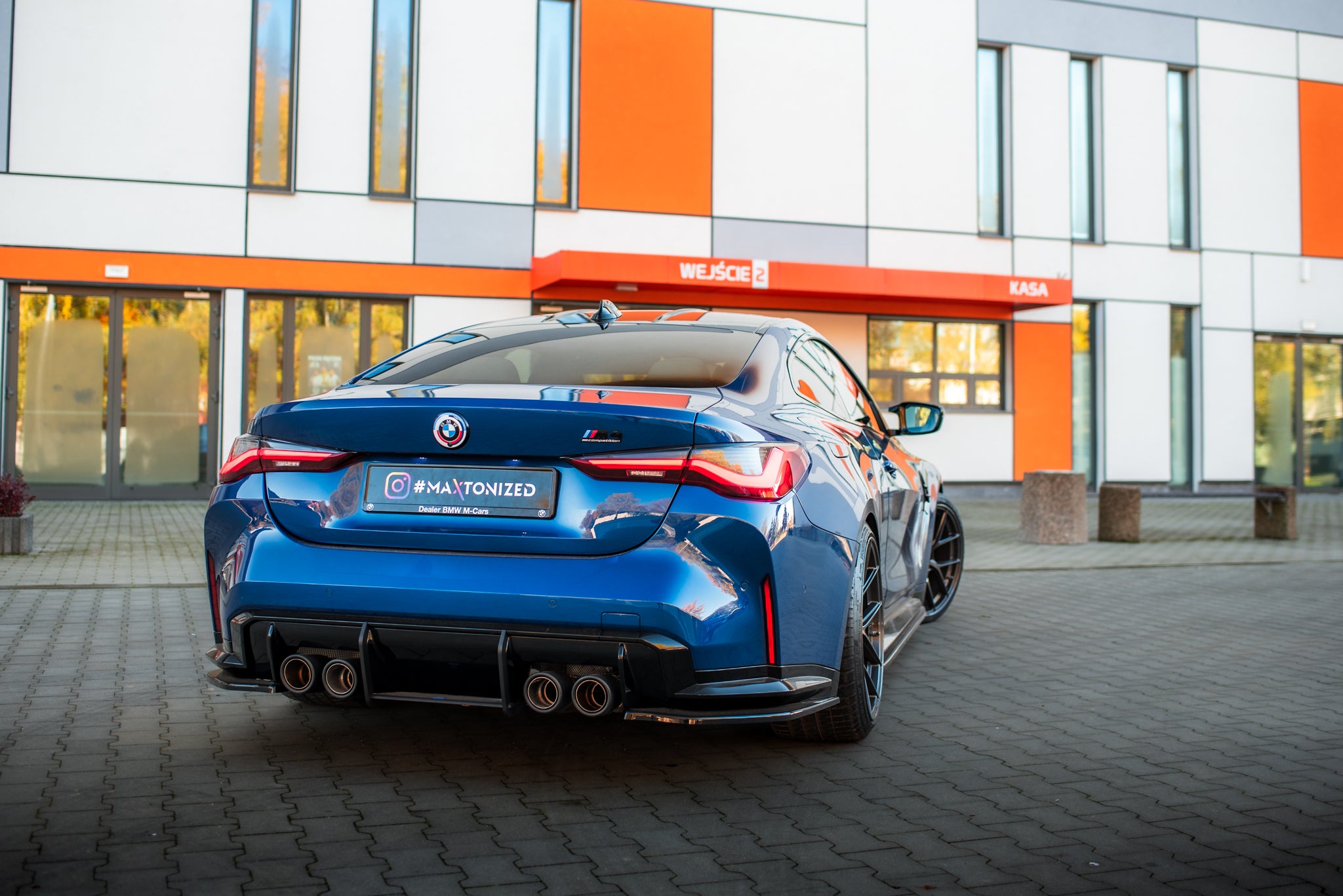 Flaps Heckansatz V2 Diffusor für BMW M4 G82 / G82 Facelift