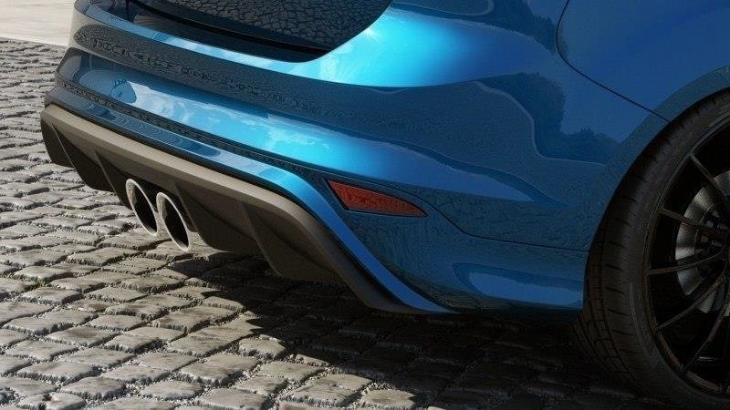 Diffusor Heck Ansatz für Ford Focus ST Mk3 (RS Look)