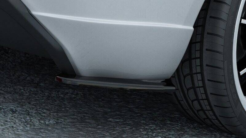 Heck Ansatz Flaps Diffusor für FORD FIESTA MK7 ST / STLINE / ZETEC S