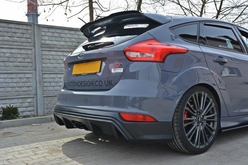 Diffusor Heck Ansatz für FOCUS ST MK3 (FACELIFT) RS-LOOK
