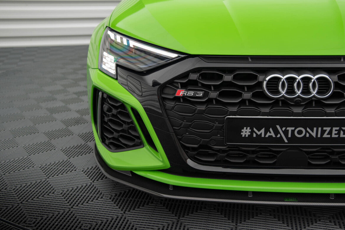 Carbon Fiber Front Splitter für Audi RS3 8Y - Aerowerk.