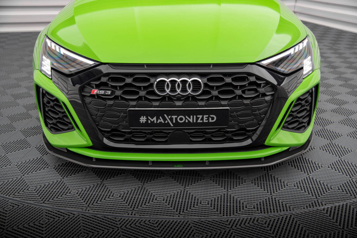 Carbon Fiber Front Splitter für Audi RS3 8Y - Aerowerk.