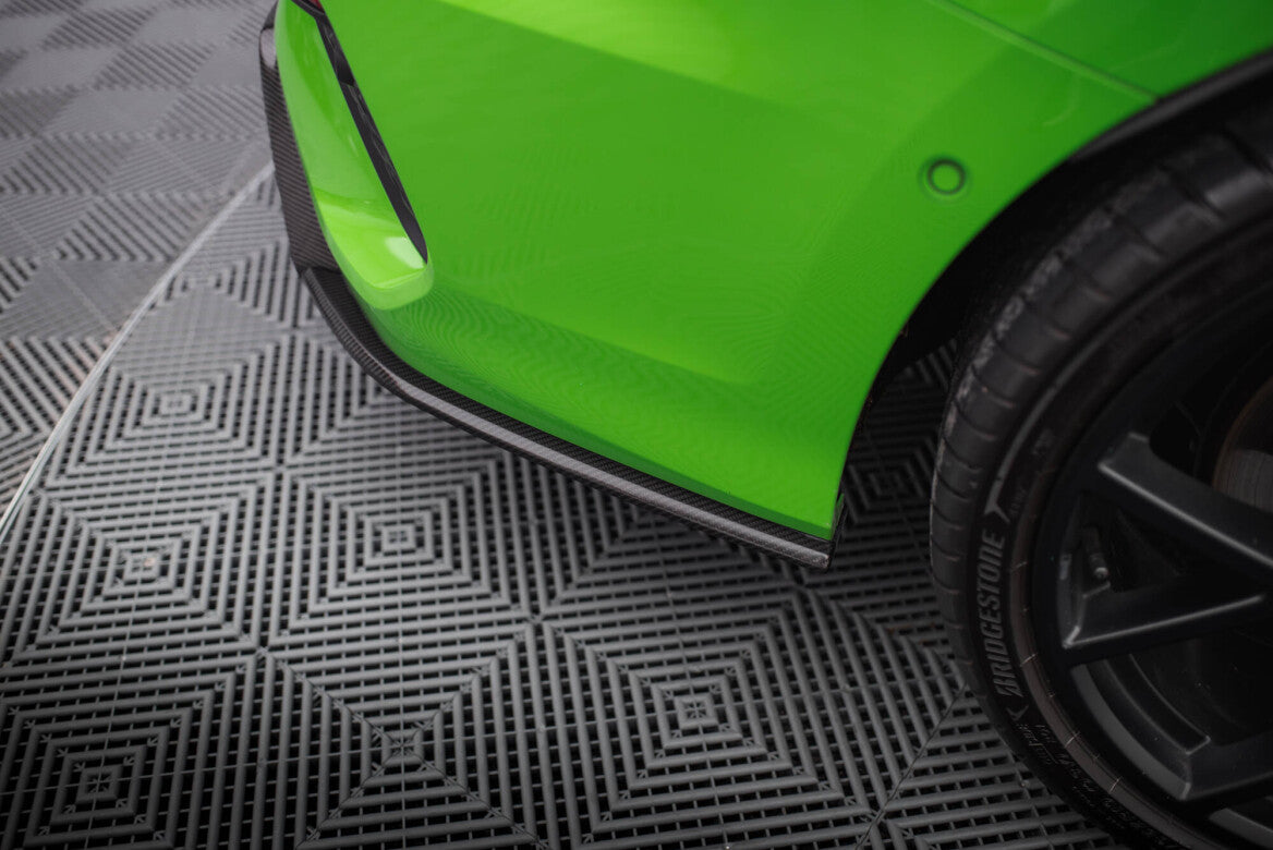 Carbon Fiber Heck Ansatz Flaps Diffusor V.2 für Audi RS3 Limousine 8Y - Aerowerk.