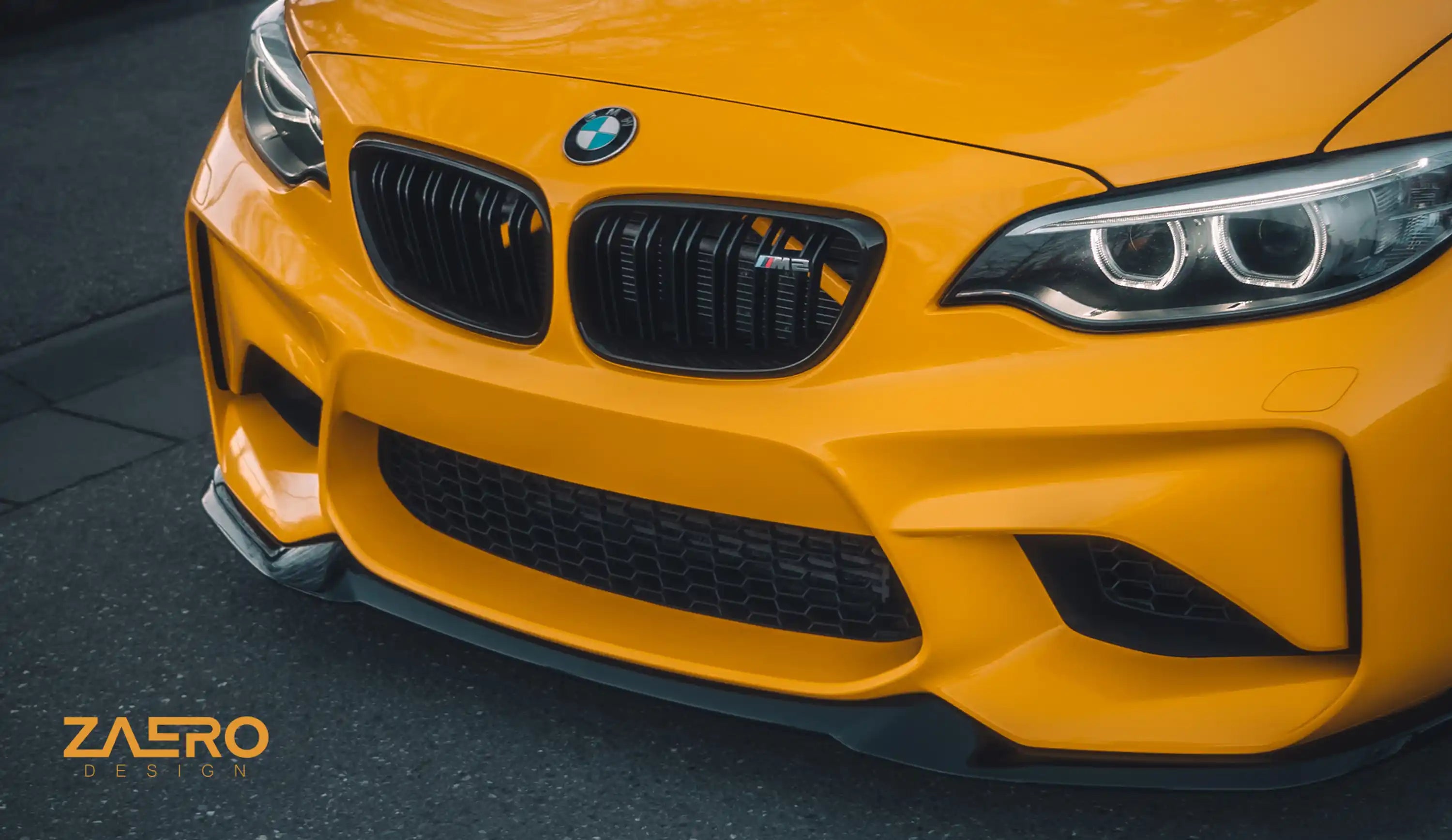 EVO-S FRONT LIP FOR BMW M2 F87 (PRE-FACELIFT)