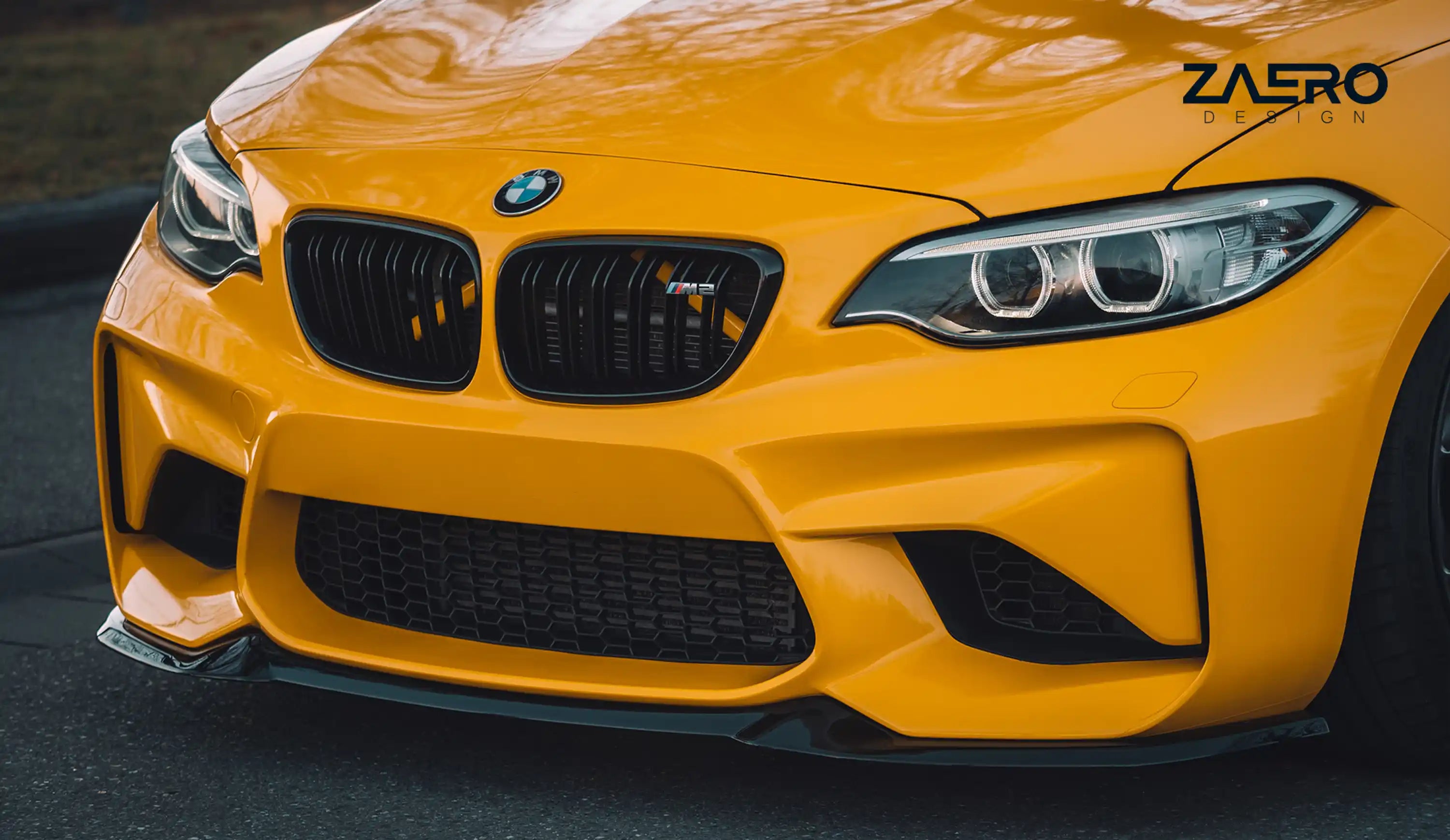 EVO-S FRONT LIP FOR BMW M2 F87 (PRE-FACELIFT)
