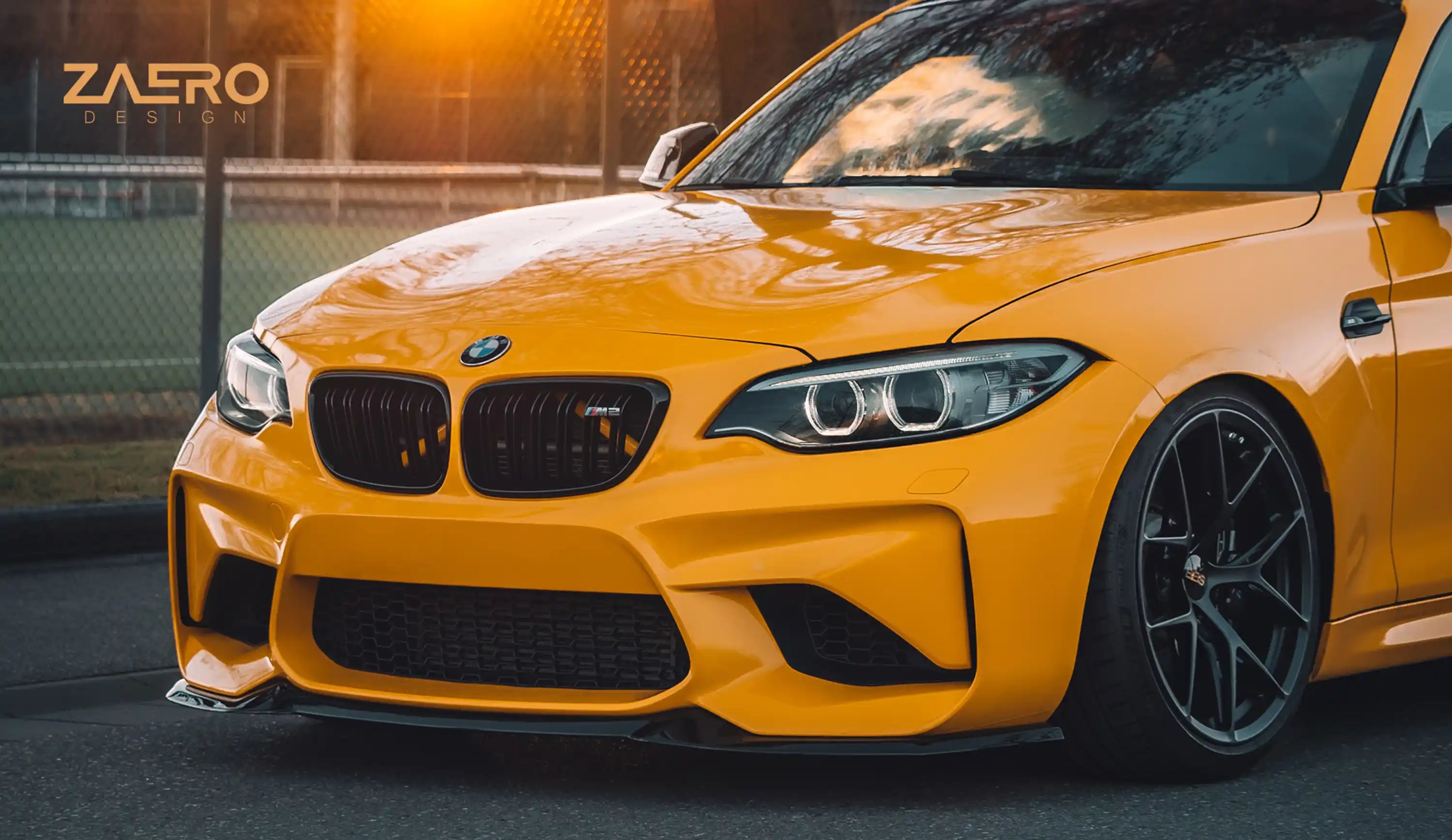 EVO-S FRONT LIP FOR BMW M2 F87 (PRE-FACELIFT)