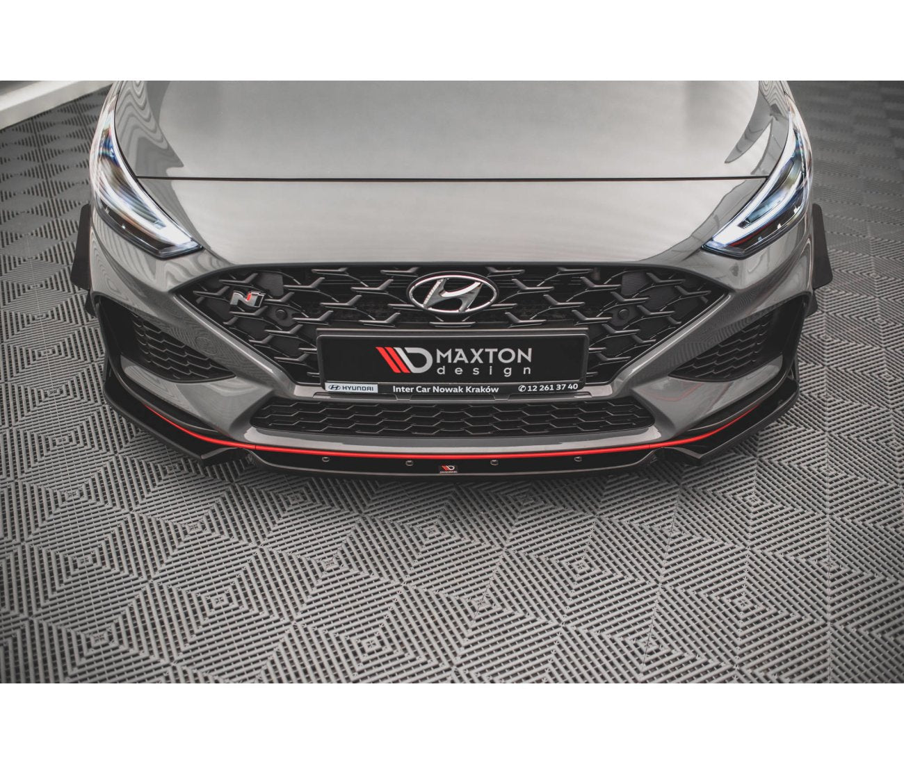 Frontlippe V.1 + Flaps für Hyundai I30N + N-Line Facelift