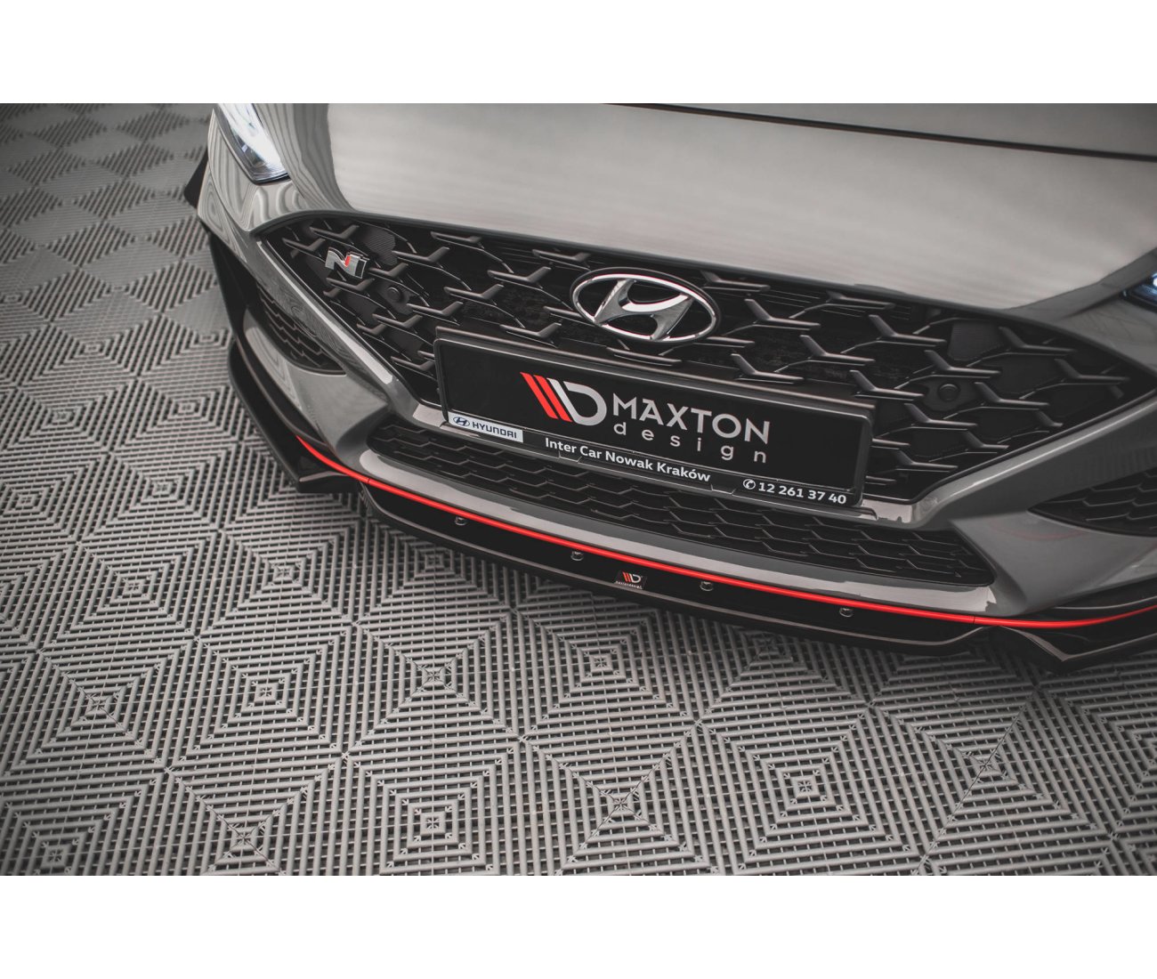 Frontlippe V.1 + Flaps für Hyundai I30N + N-Line Facelift