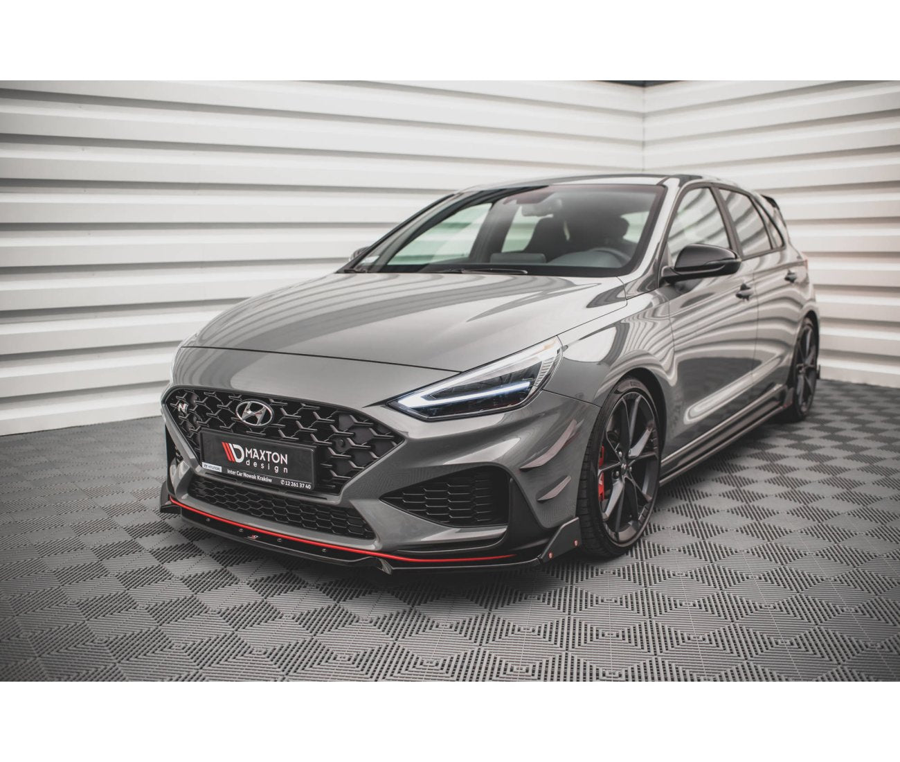 Frontlippe V.1 + Flaps für Hyundai I30N + N-Line Facelift