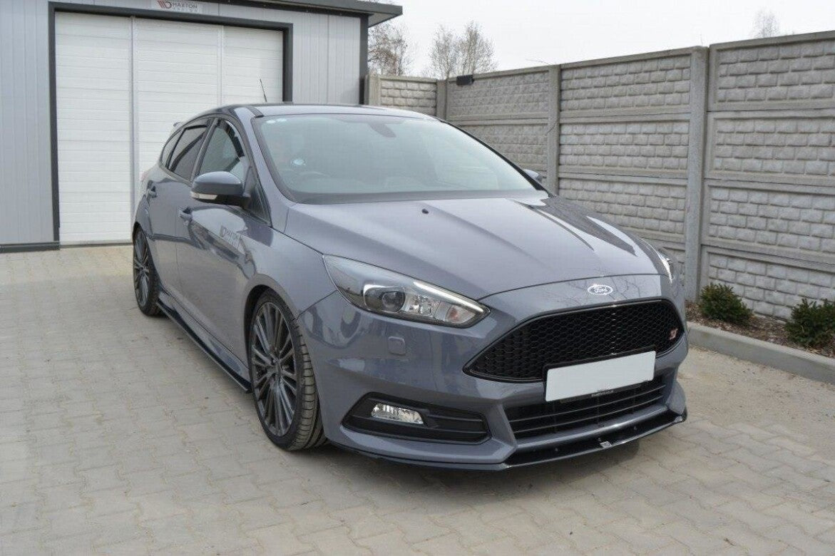 Cup Spoilerlippe Front Ansatz für Ford Focus ST Mk3 FL