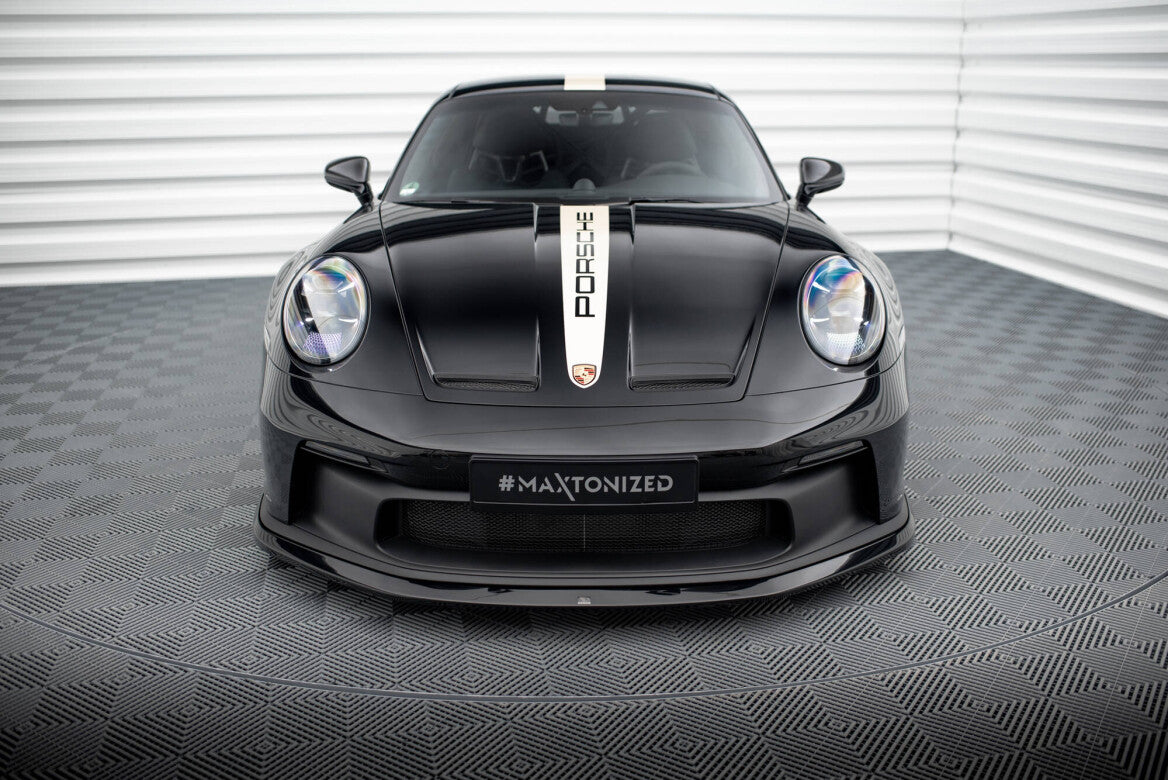 Cup Spoilerlippe Front Ansatz für Porsche 911 992 GT3