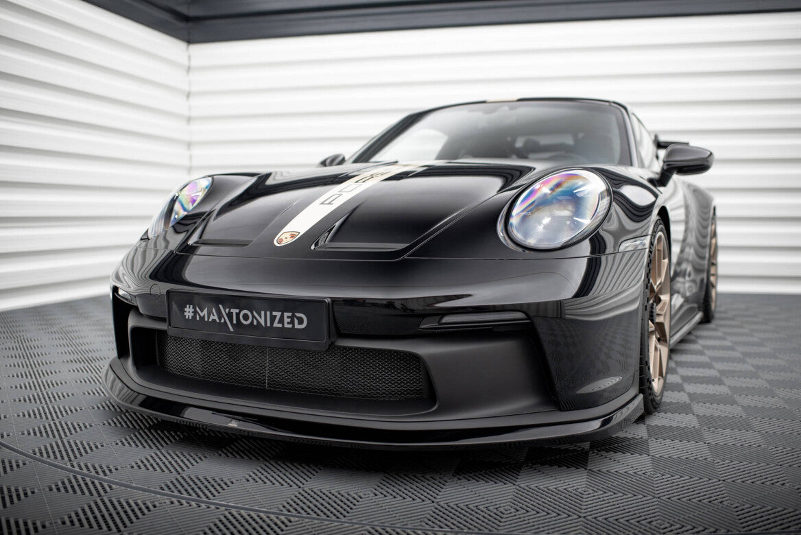Cup Spoilerlippe Front Ansatz für Porsche 911 992 GT3