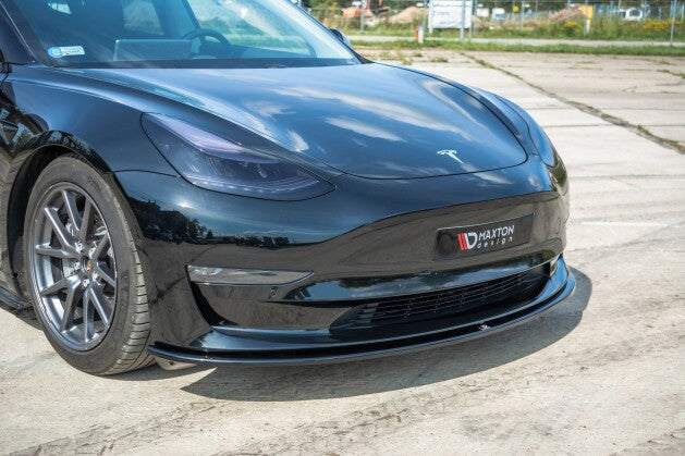 Cup Spoilerlippe Front Ansatz für Tesla Model 3