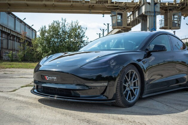 Cup Spoilerlippe Front Ansatz für Tesla Model 3