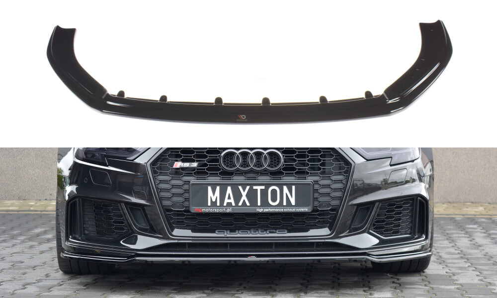 Cup Spoilerlippe Front Ansatz V.2 für Audi RS3 8V FL Sportback - Aerowerk.