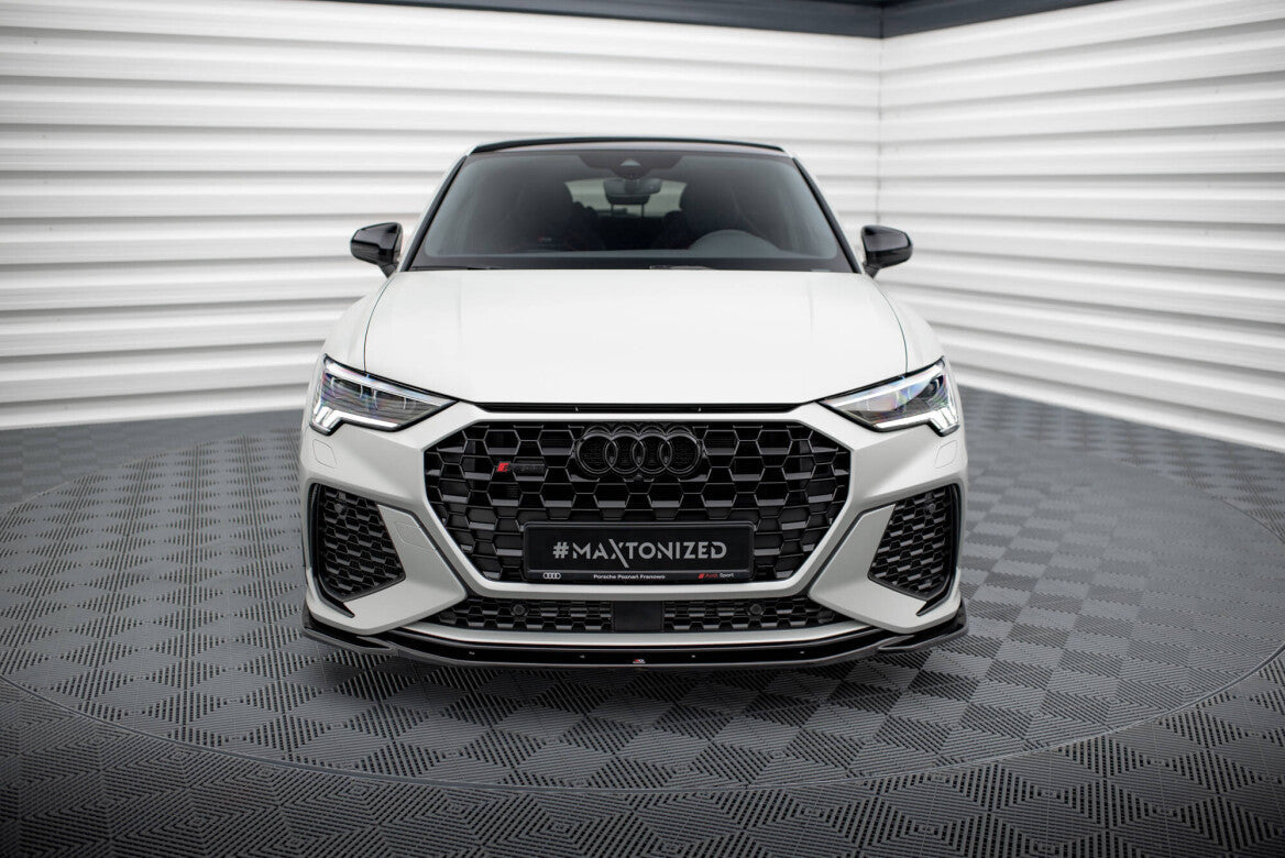 Cup Spoilerlippe Front Ansatz V.2 für Audi RSQ3 - Aerowerk.
