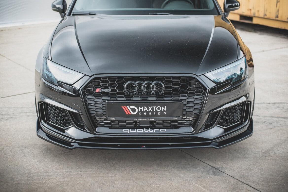 Cup Spoilerlippe Front Ansatz V.3 für Audi RS3 8V Facelift - Aerowerk.