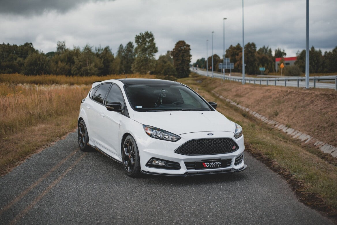 Cup Spoilerlippe Front Ansatz V.4 für Ford Focus ST Mk3 Facelift - Aerowerk.