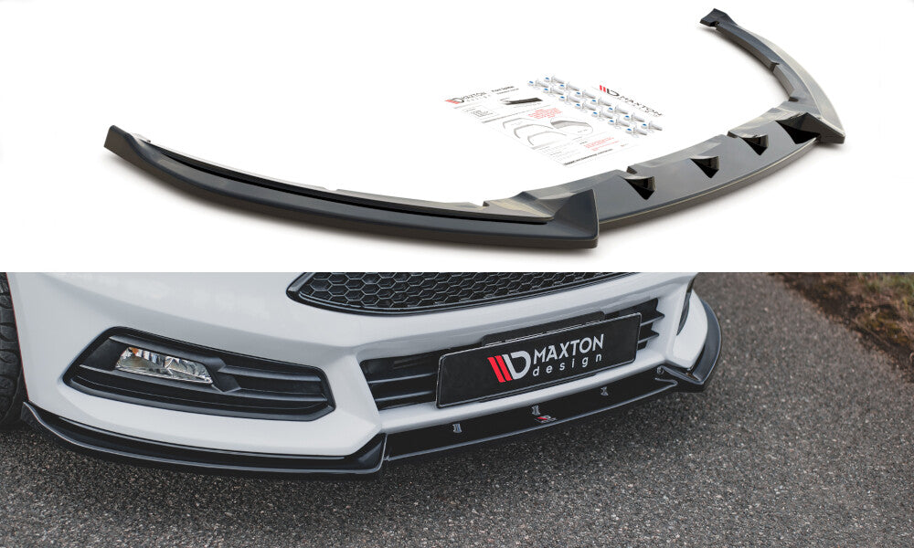 Cup Spoilerlippe Front Ansatz V.4 für Ford Focus ST Mk3 Facelift - Aerowerk.