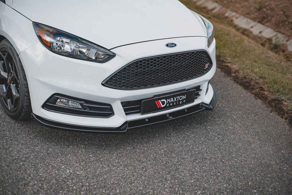 Cup Spoilerlippe Front Ansatz V.4 für Ford Focus ST Mk3 Facelift - Aerowerk.
