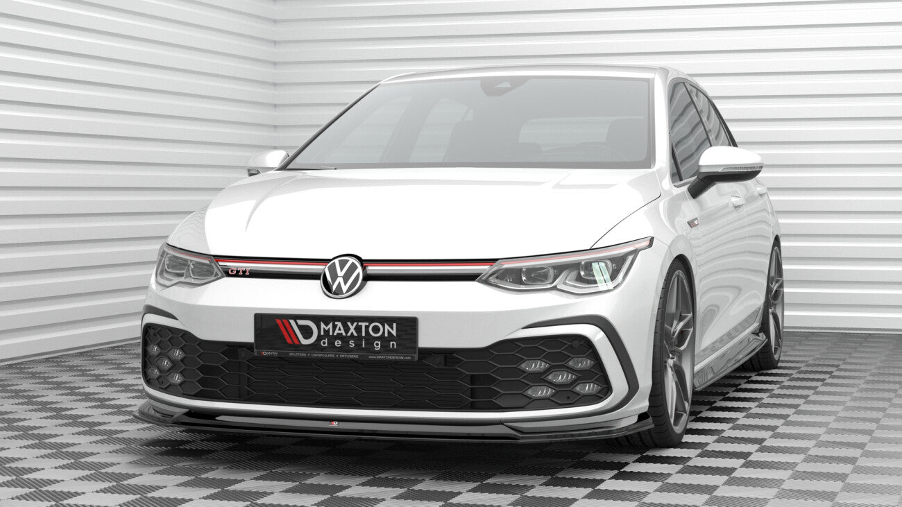 Cup Spoilerlippe Front Ansatz V.6 für Volkswagen Golf GTI Mk8 - Aerowerk.