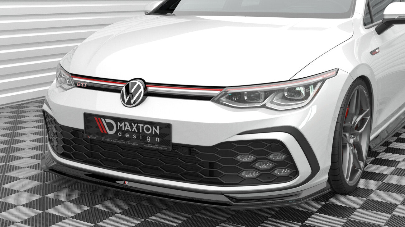 Cup Spoilerlippe Front Ansatz V.6 für Volkswagen Golf GTI Mk8 - Aerowerk.